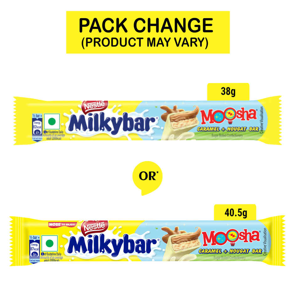 Nestle Milkybar Moosha Made With Milk Yummy & Creamy Treat
