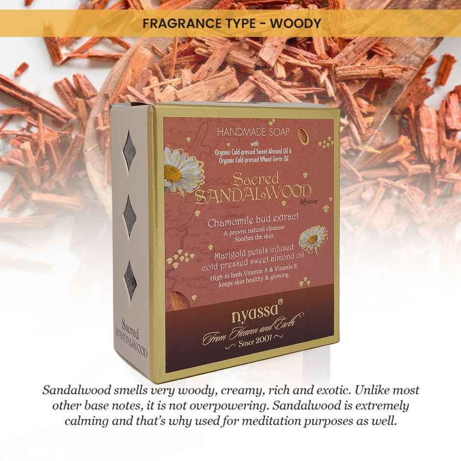 Nyassa Sacred Sandalwood Handmade Soap