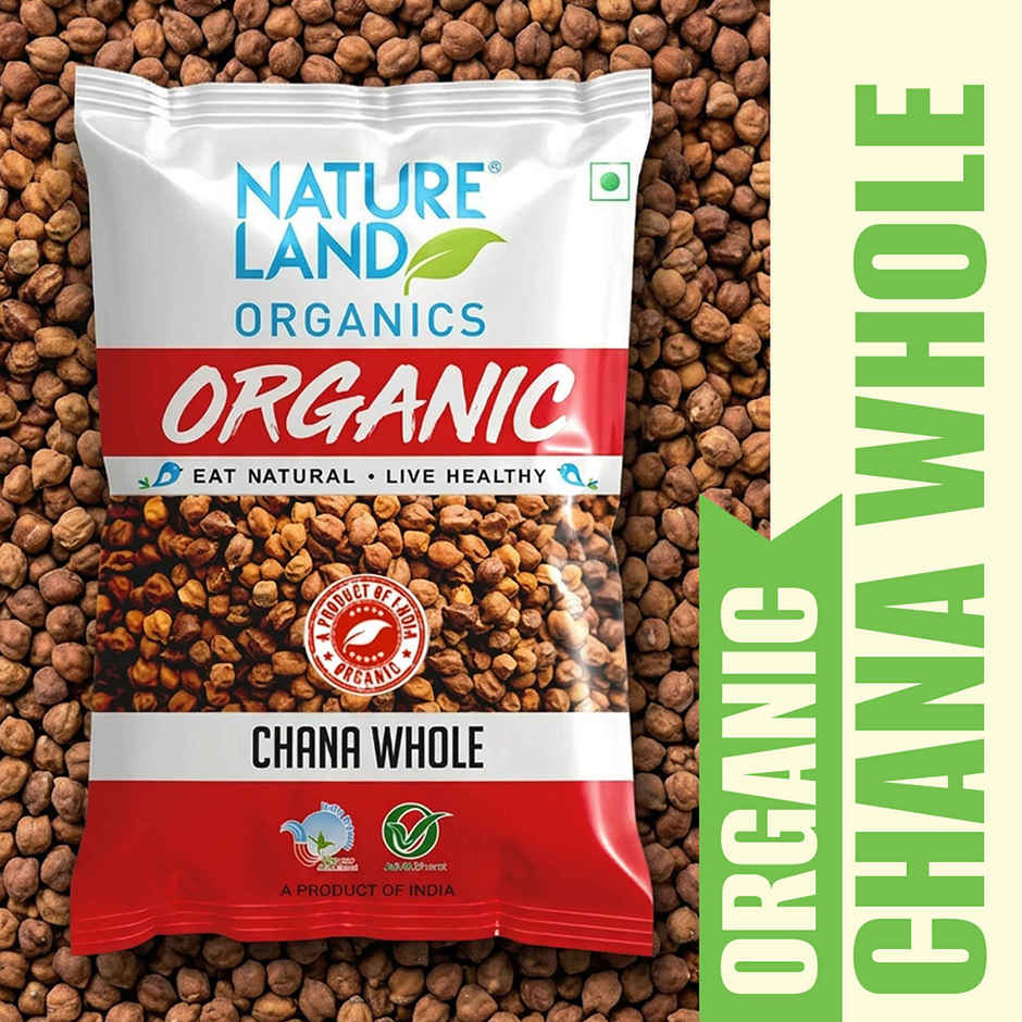 Natureland Organics Kala Chana Whole 
