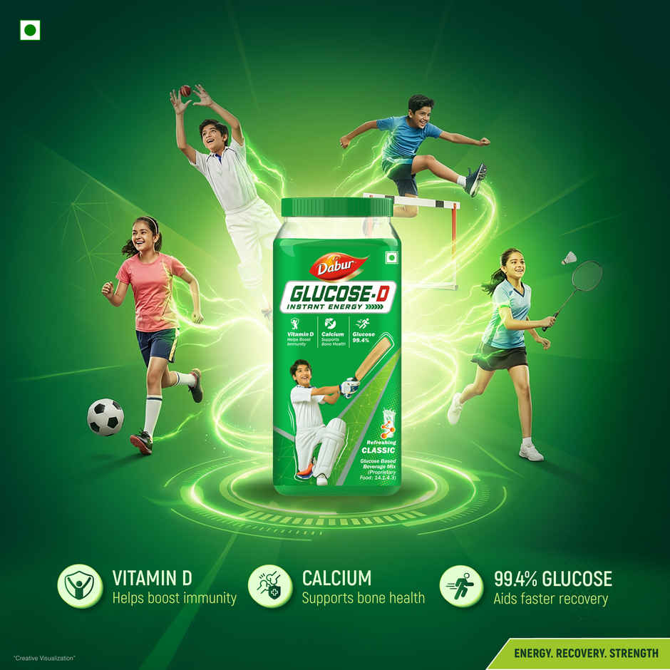 Dabur Glucose-D Instant Energy Powder