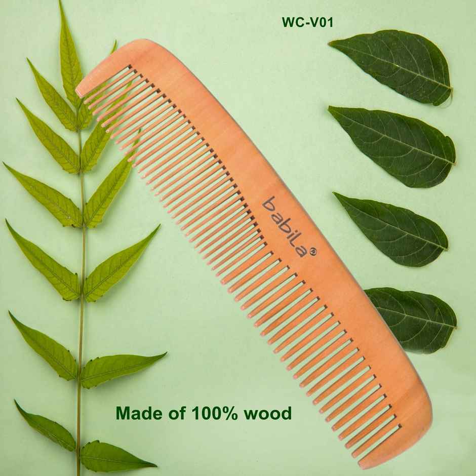 Babila Wooden Dressing Comb- Wc-V01