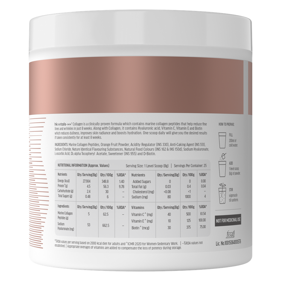 hk vitals Marine Collagen Supplement Watermelon 200g