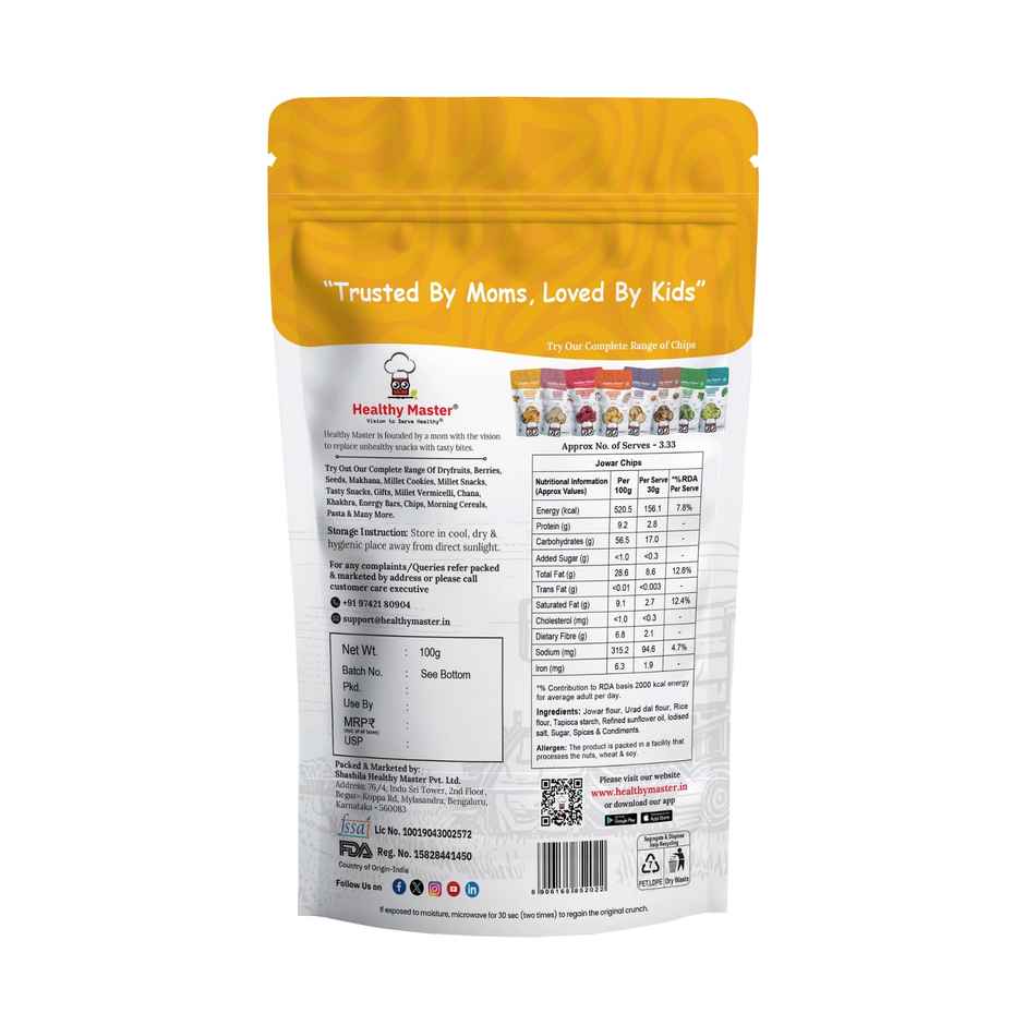 Healthy Master Jowar Chips