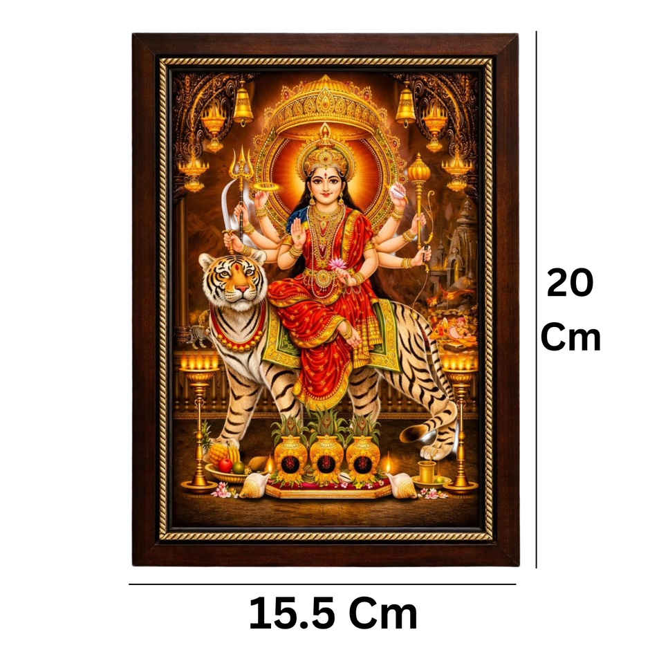 Maa Durga Photo Frame | Mangal Bhawan