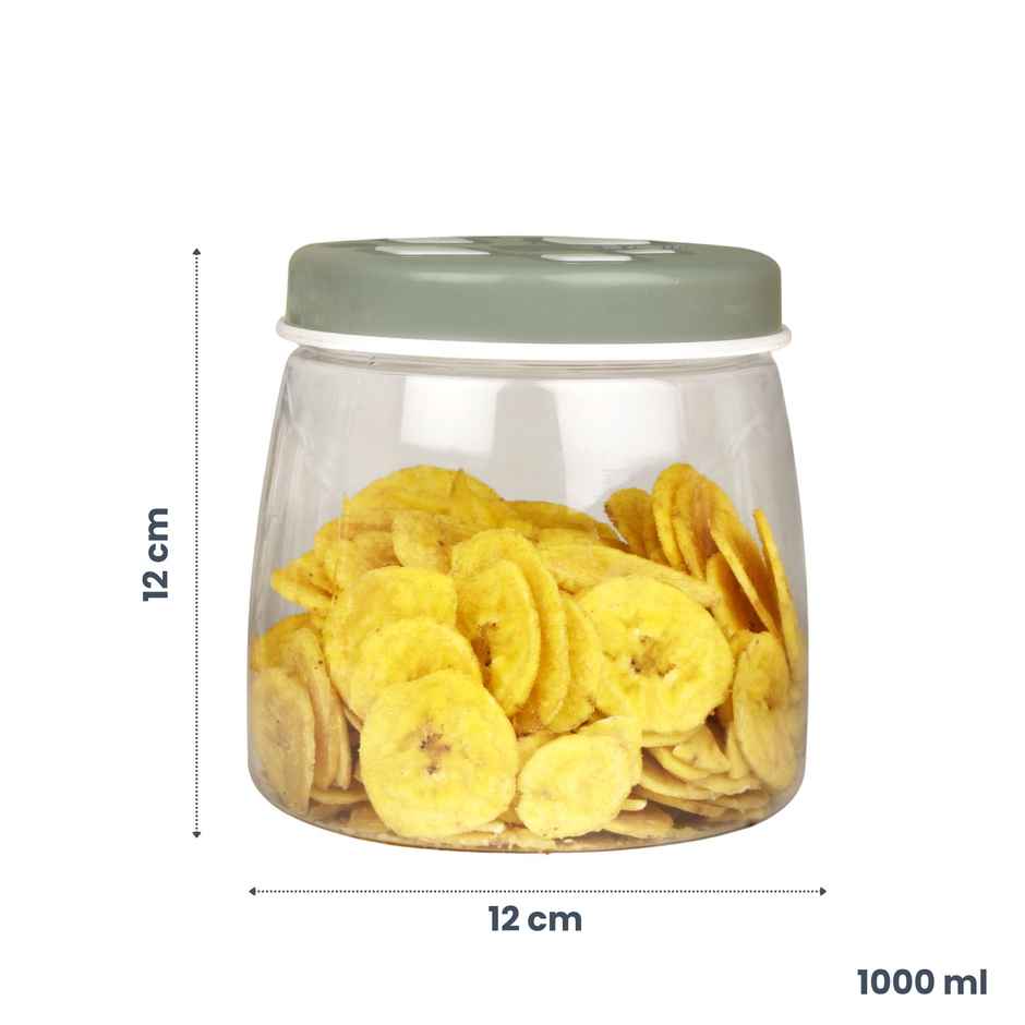 FLAIR Cubics Containers | Green - 1 L
