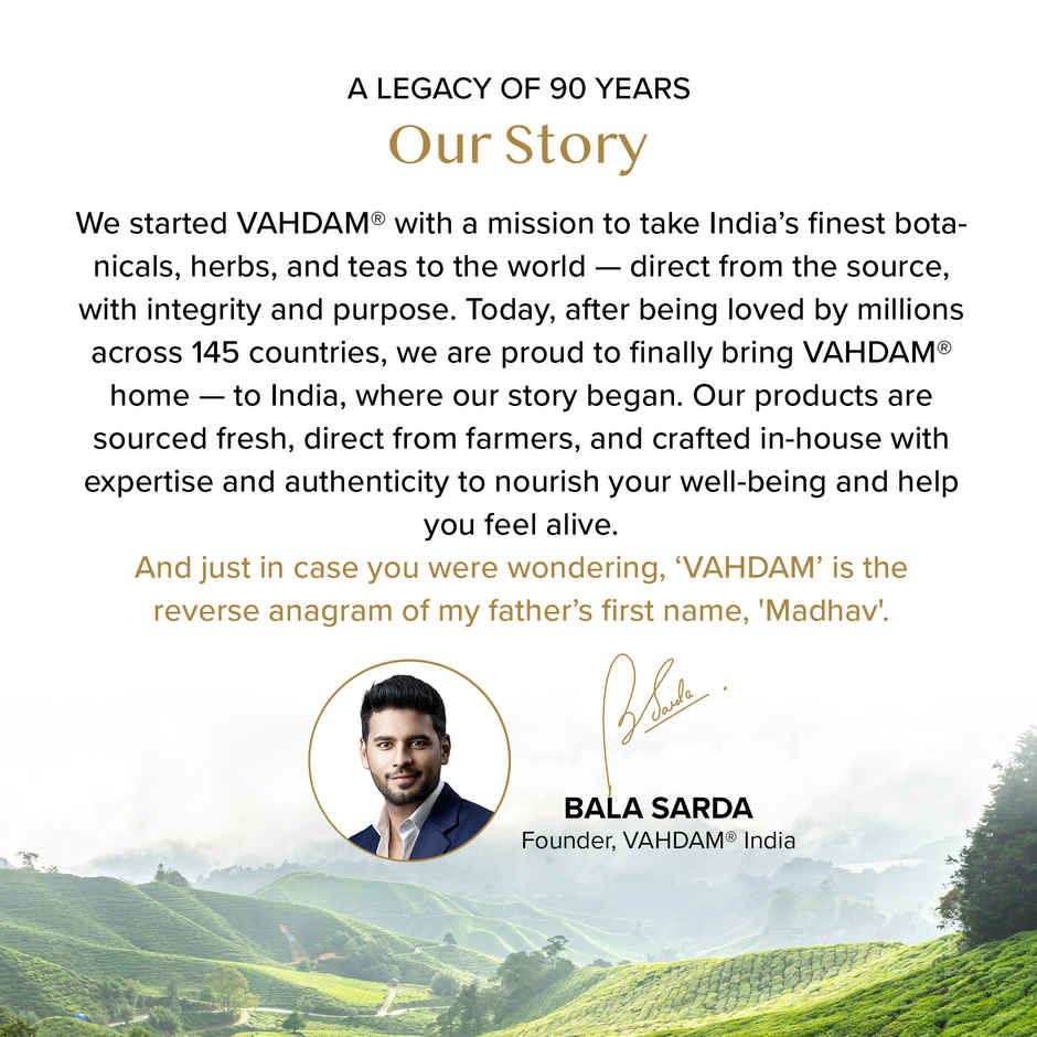 Vahdam Chamomile Lavender