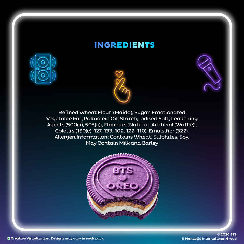 Oreo BTS Korean Sweet Pancake Flavour Creme Biscuit