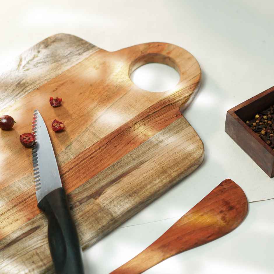 Sanjeev Kapoor by Oggn Mixwood Tavola Chopping Board 15.5x11