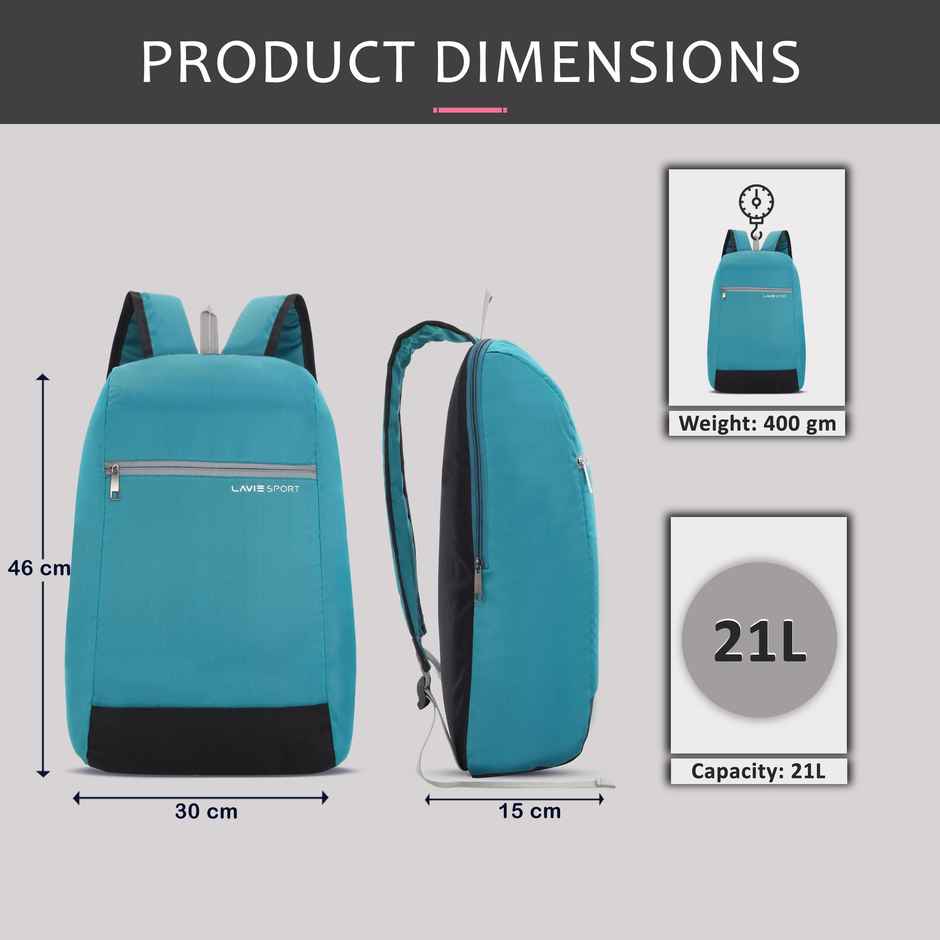 Buy Lavie Sport Sprinter+ Daypack 1.5C 21L Unisex Casual Tablet Sleeve ...