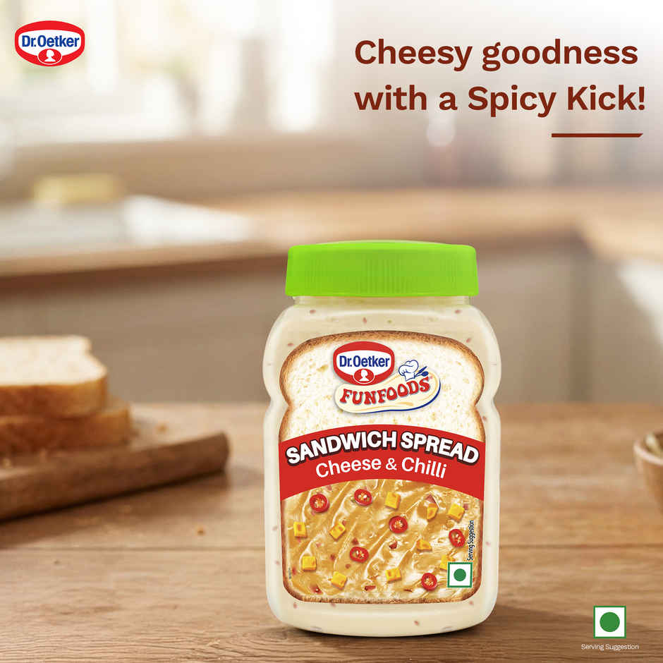 Dr. Oetker Fun Foods Veg Cheese & Chilli Sandwich Spread