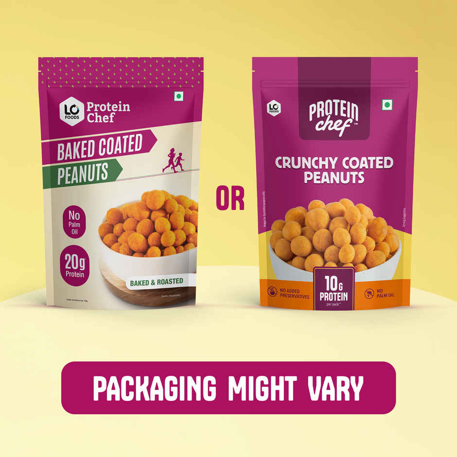 Protein Chef Crunchy Coated Peanuts | Masala Roasted Healthy Snacks