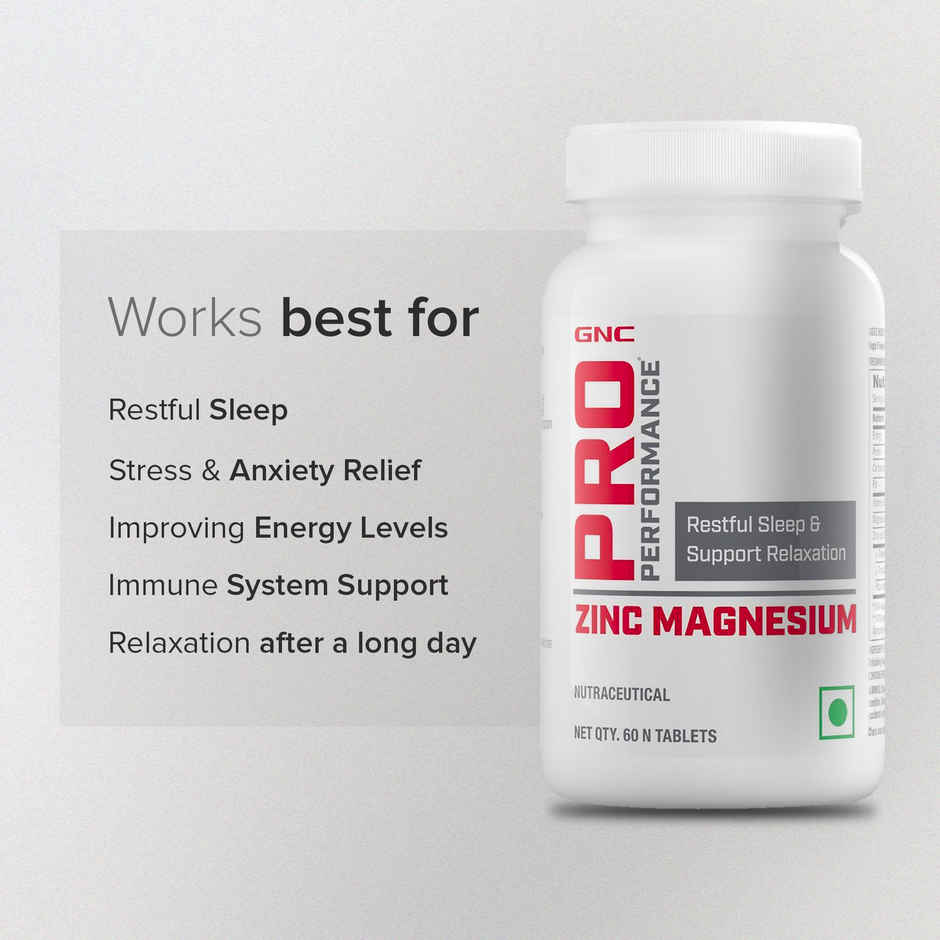 GNC Zinc Magnesium Amino Complex