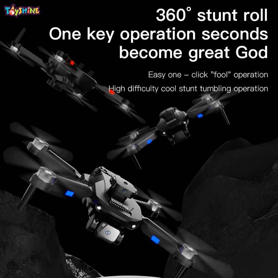 Toyshine F196 Drone With 6K Recording Gesture Control One Key Take Off Land Altitude Hold Automatic