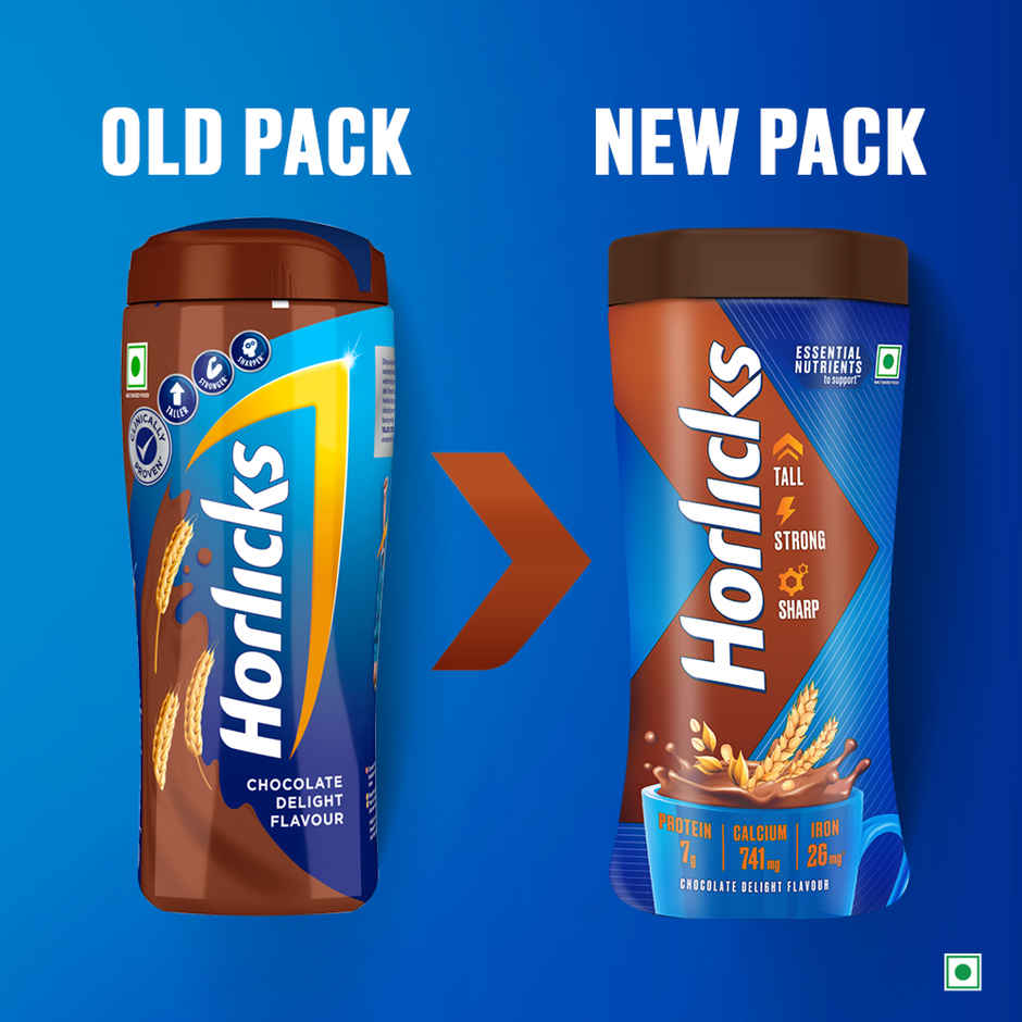 Horlicks Chocolate Nutrition Drink, Refill