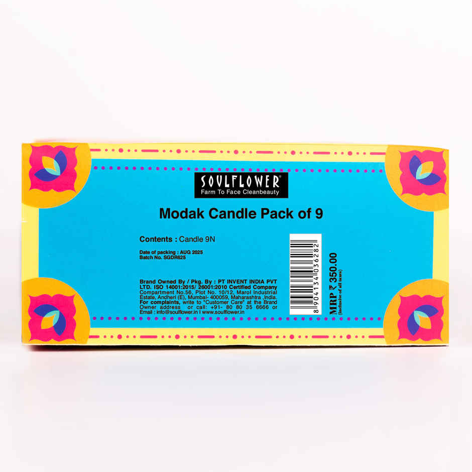 Soulflower Modak Scented Candle