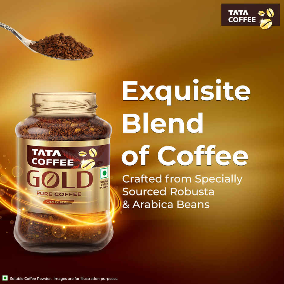 Tata Coffee Gold Absolutely Pure Instant Coffee