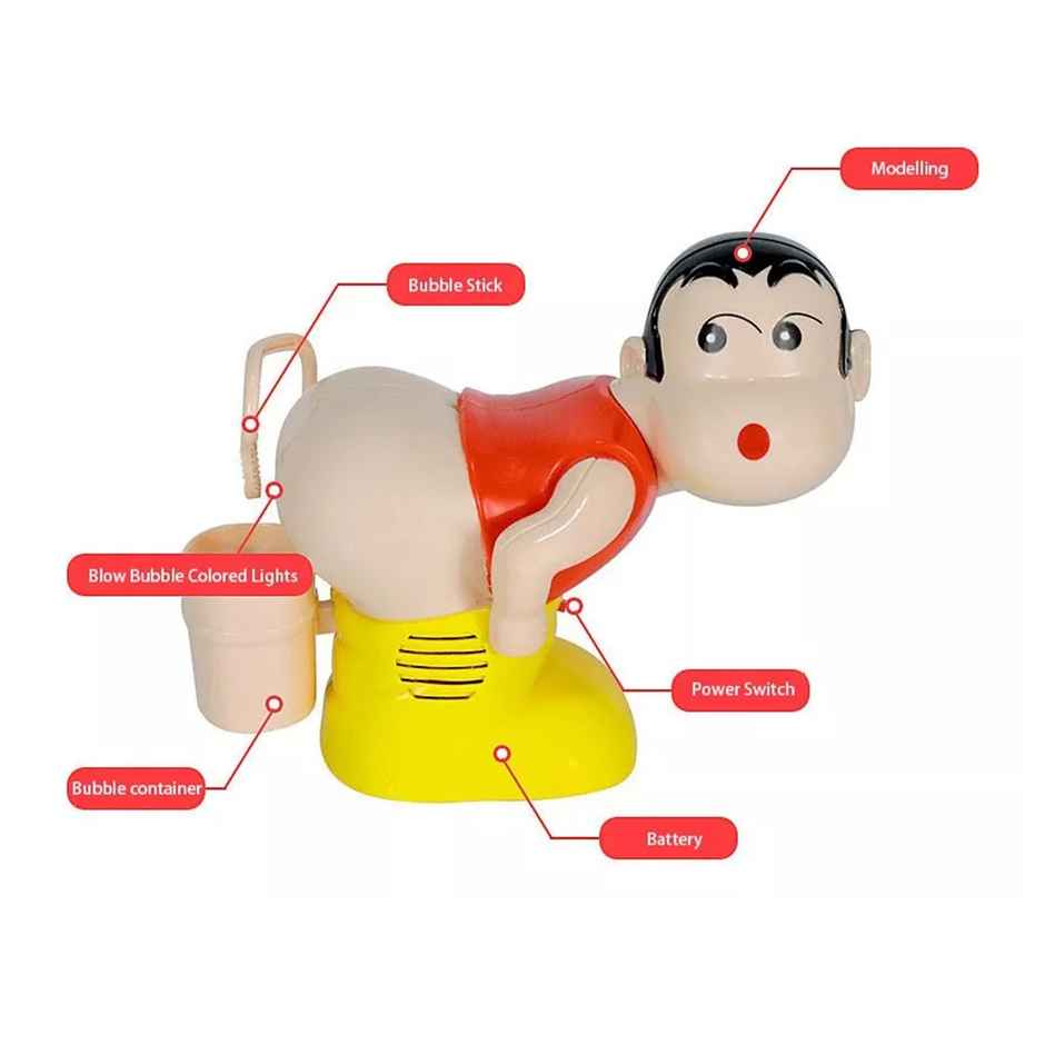 Kidology Bubble Maker Toy - Funny Music & Automatic Fart Bubble Blower Toy