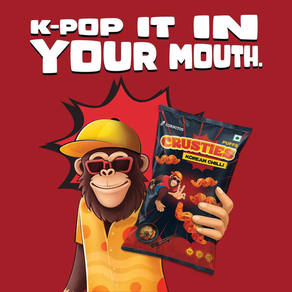 Cornitos Crusties Korean Chilli Puffs