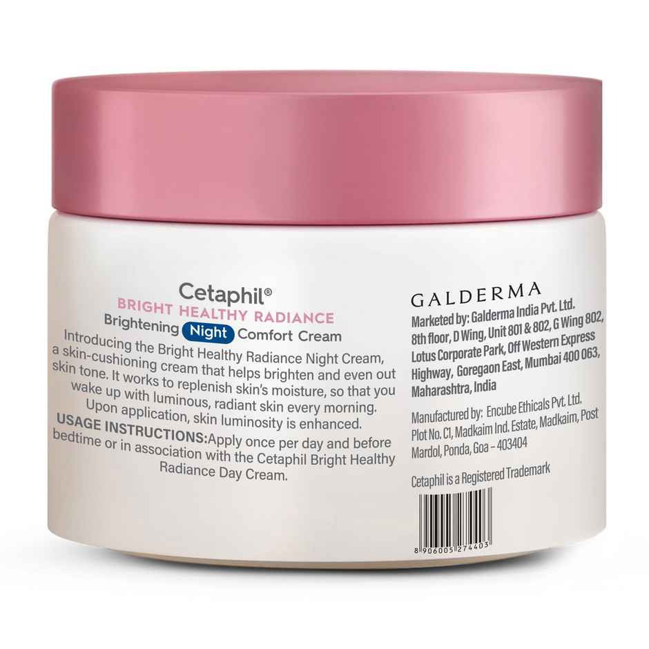 Cetaphil Bright Healthy Radiance Brightening Night Comfort Cream