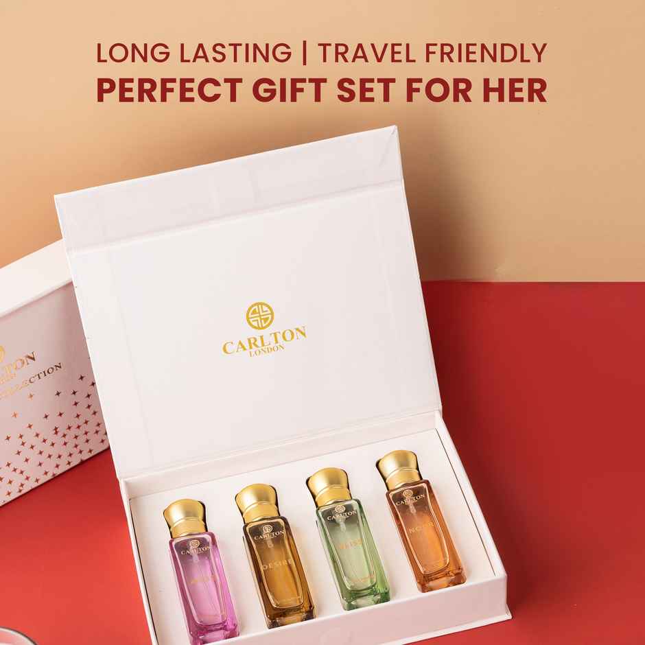 Carlton London Gift Set - Fantasy Collection (1pc) & Cadbury Celebrations Assorted Chocolate Gift Pack (51200mg) Combo