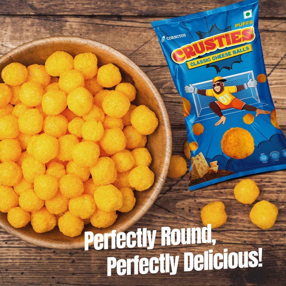 Cornitos Crusties Puffs Classic Cheese Flavour