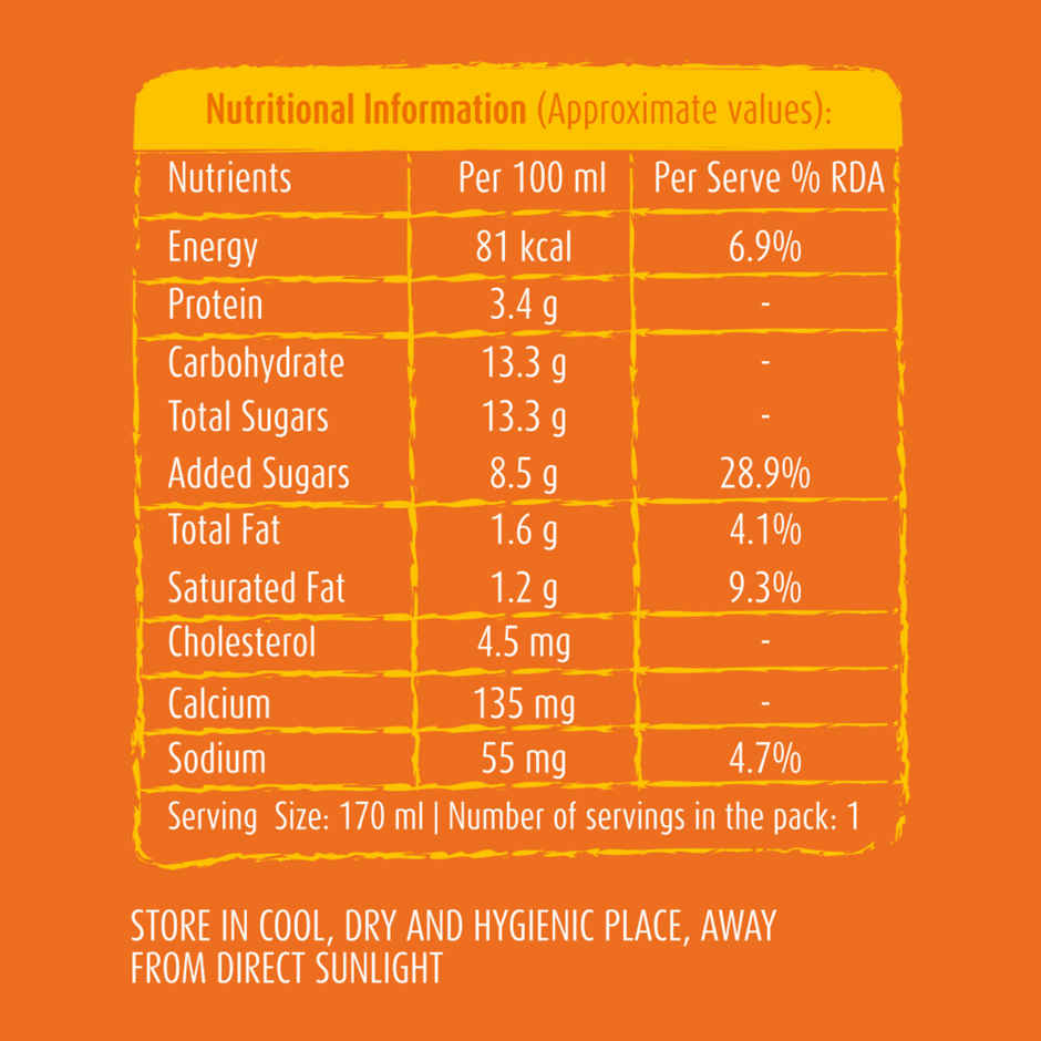 Mother Dairy Kesar Elaichi Flavoured Milk