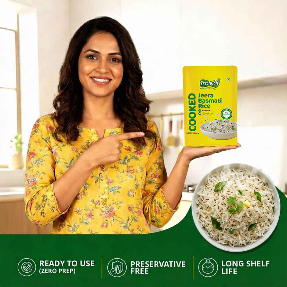 Freshcon Cooked Basmati Jeera Rice