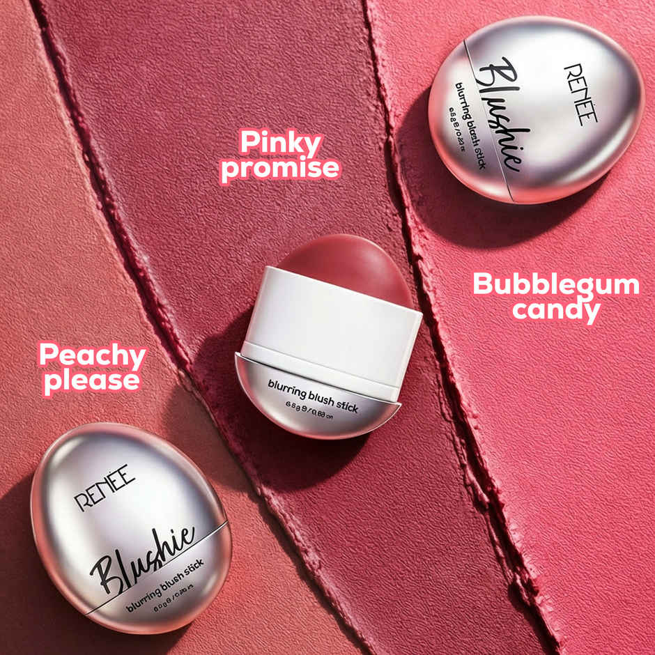 RENEE Blushie Blurring Blush Stick, Buildable Formula with Matte Finish | Pinkie Promise