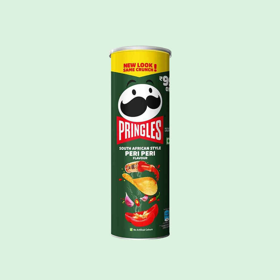 Pringles Potato Chips Peri Peri Flavour | Crunchy & Classic