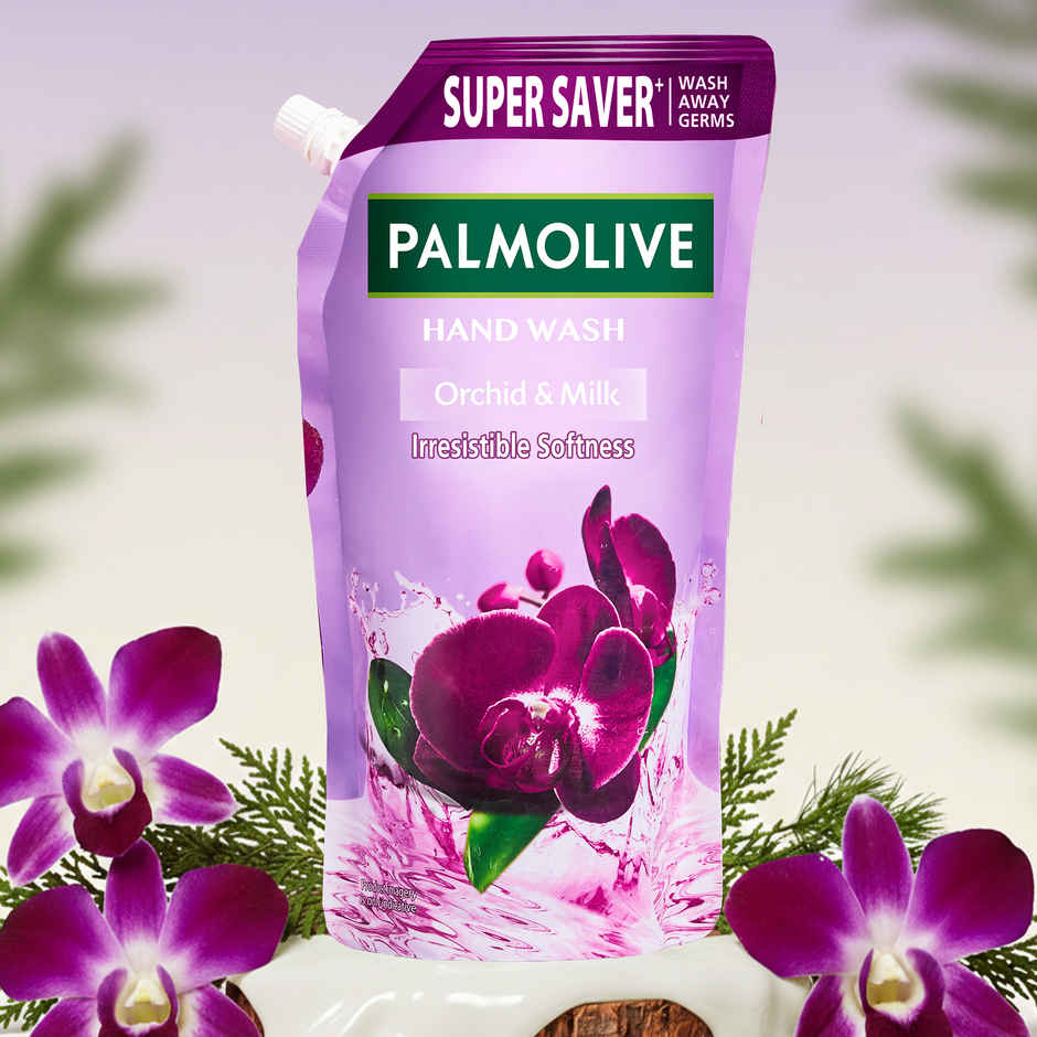 Palmolive Naturals Black Orchid & Milk Liquid Hand Wash | Wash Away Germs | Refreshing Fragrance