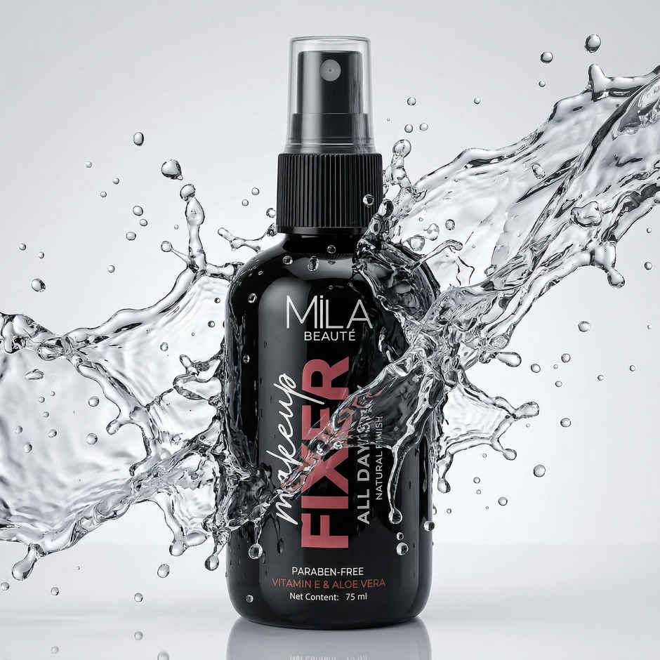 Mila Beaute Natural Makeup Fixer With Vitamin E and Aloe Vera