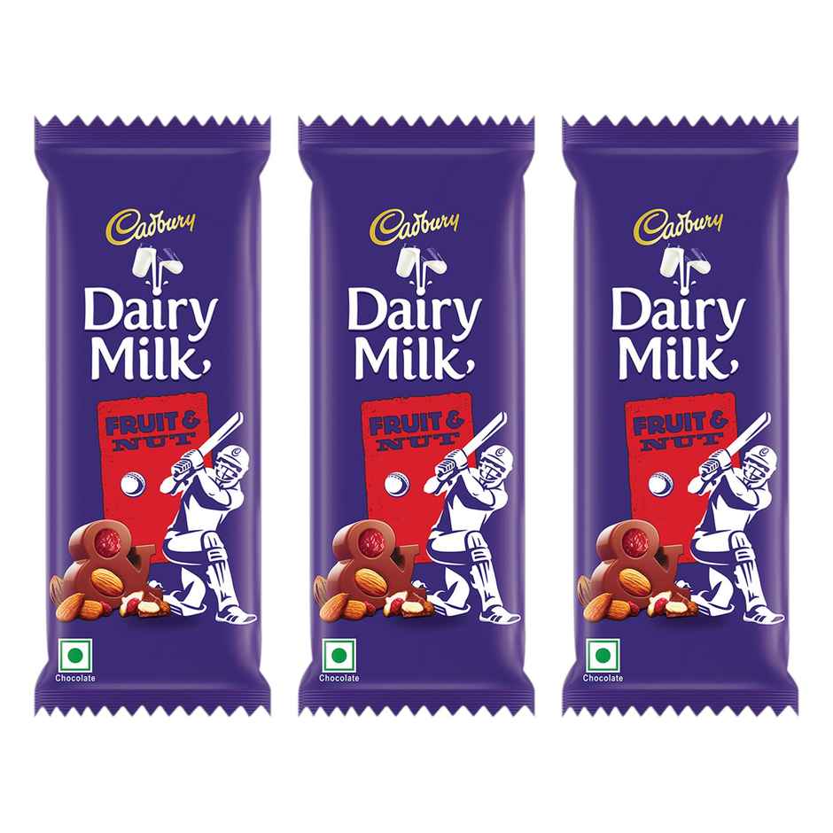 Cadbury Dairy Milk Fruit & Nut Chocolate Bar Combo