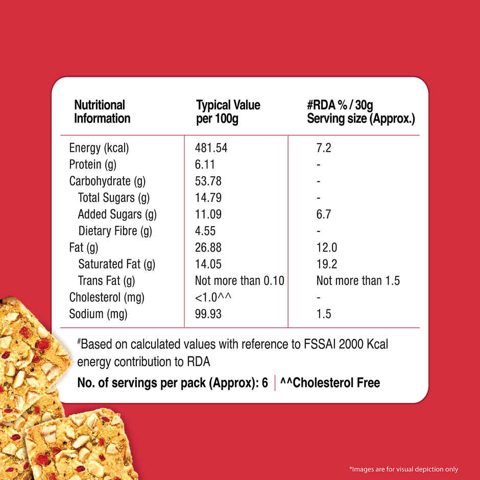 Modern Fruit & Nut Cookies
