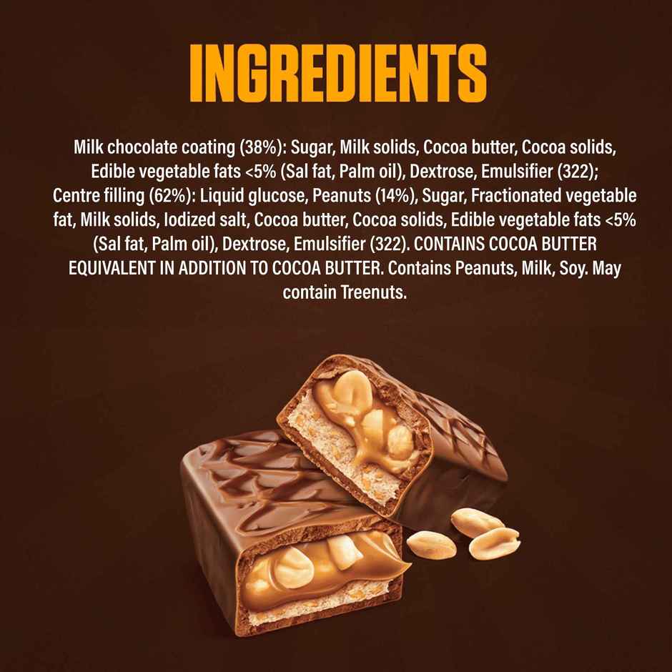 Snickers Nougat & Caramel Miniatures Filled Bar Chocolate Pack