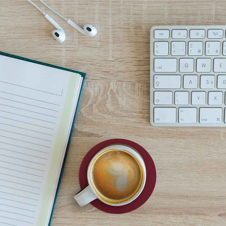 Kuber Industries Coaster | Round Drink Coasters | Foam Tea Coasters | 12 Piece Set | Red