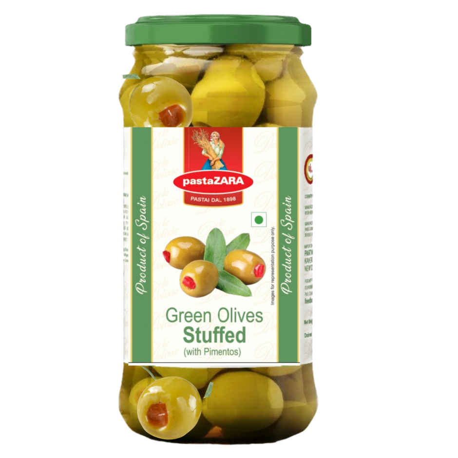 Pasta ZARA Stuffed Green Olives with Pimiento Paste