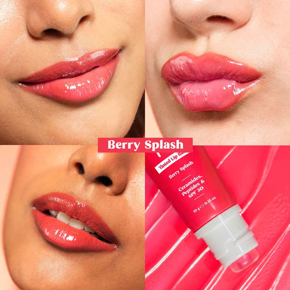 RENEE Juicy Fix Tinted Lip Balm SPF 30 Berry Splash