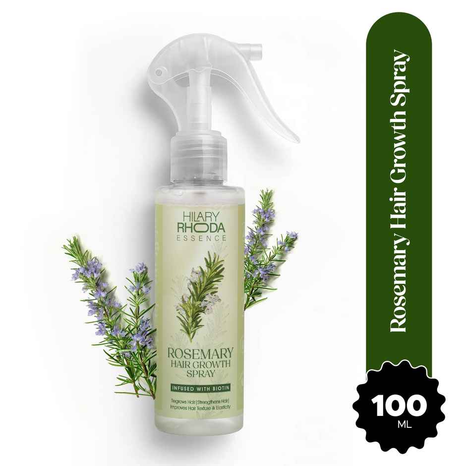 Hilary Rhoda Rosemary Hair Growth Spray | 100% Natural Hair Spray | Infused with Biotin