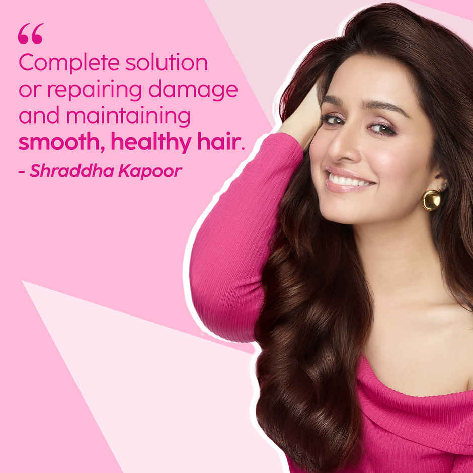 Plix The Plant Fix Hibiscus Bond Repair Advanced Shampoo For Damaged | Frizzy Hair