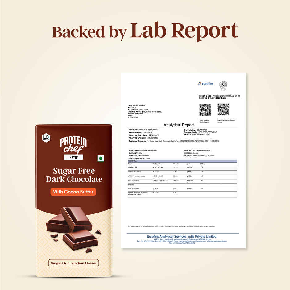 Lo Foods Keto Dark Chocolate Bar | Compound Sugar Free Chocolate