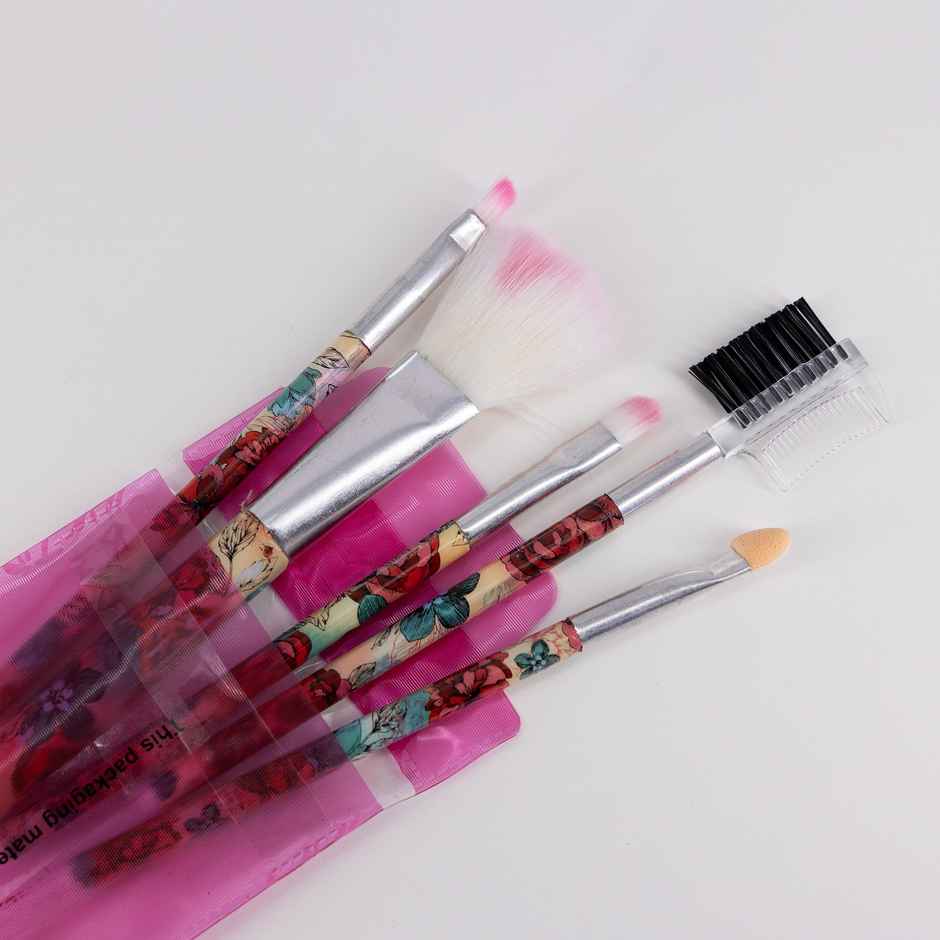 Make Up Brush 5 pc Set in Pouch