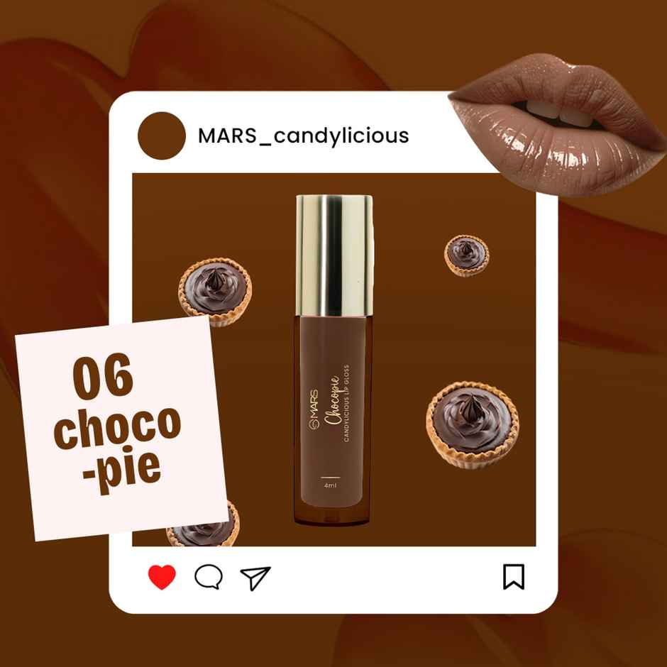 MARS Cosmetics Candylicious Lip Gloss | 06-Chocopie