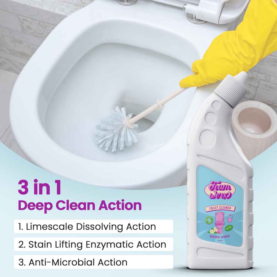 Foamworx Madurai Jasmine Toilet Cleaner