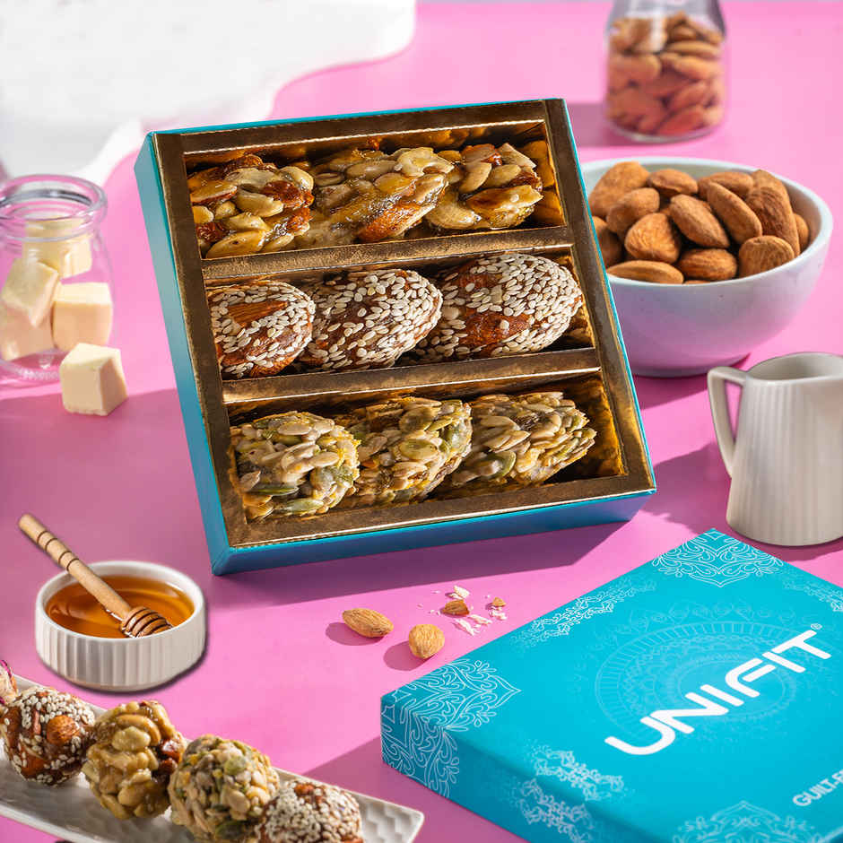 Unifit Decadent Laddoo Box | Healthy & Guilt-Free Sweets