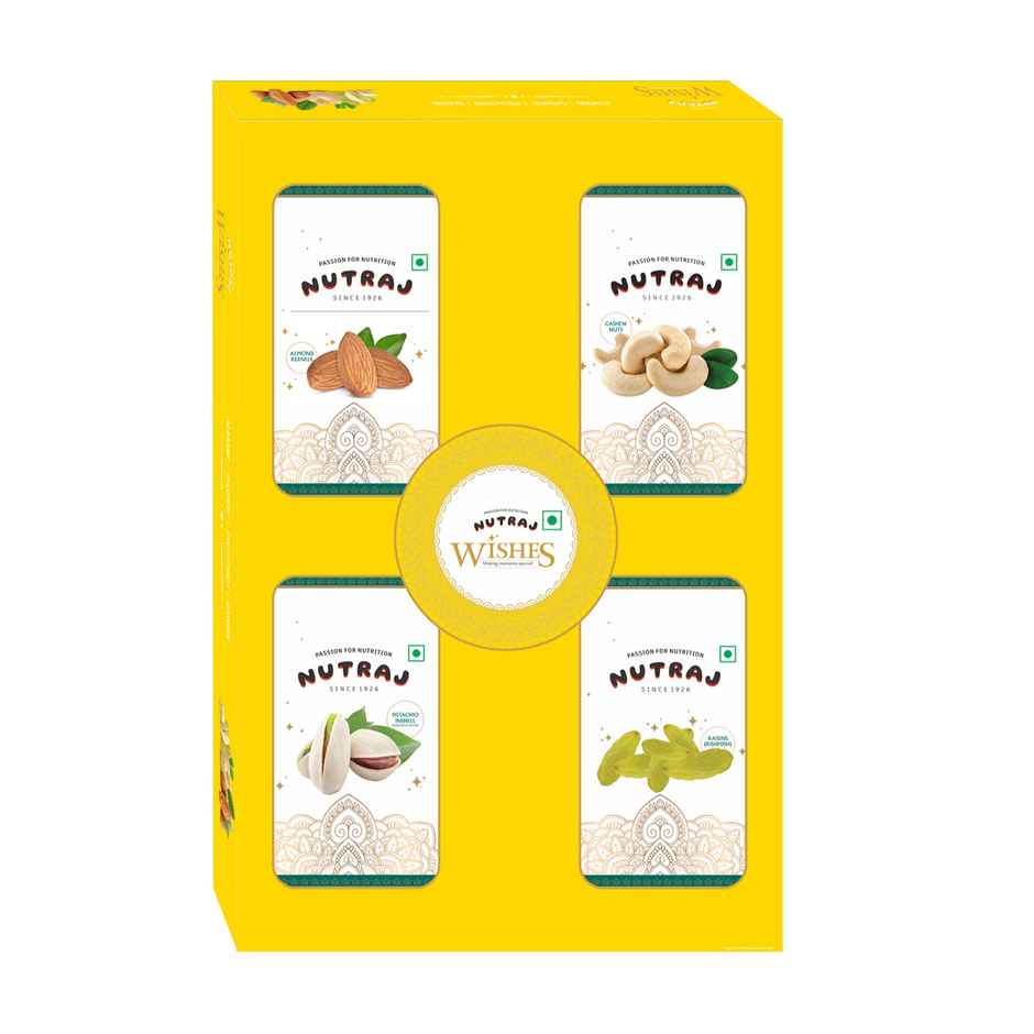 Nutraj Wishes Slider With Bag Gift Box Assorted