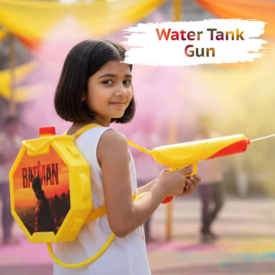 Batman Holi Water Tank Pichkari | 2.25 L | Tomuncle