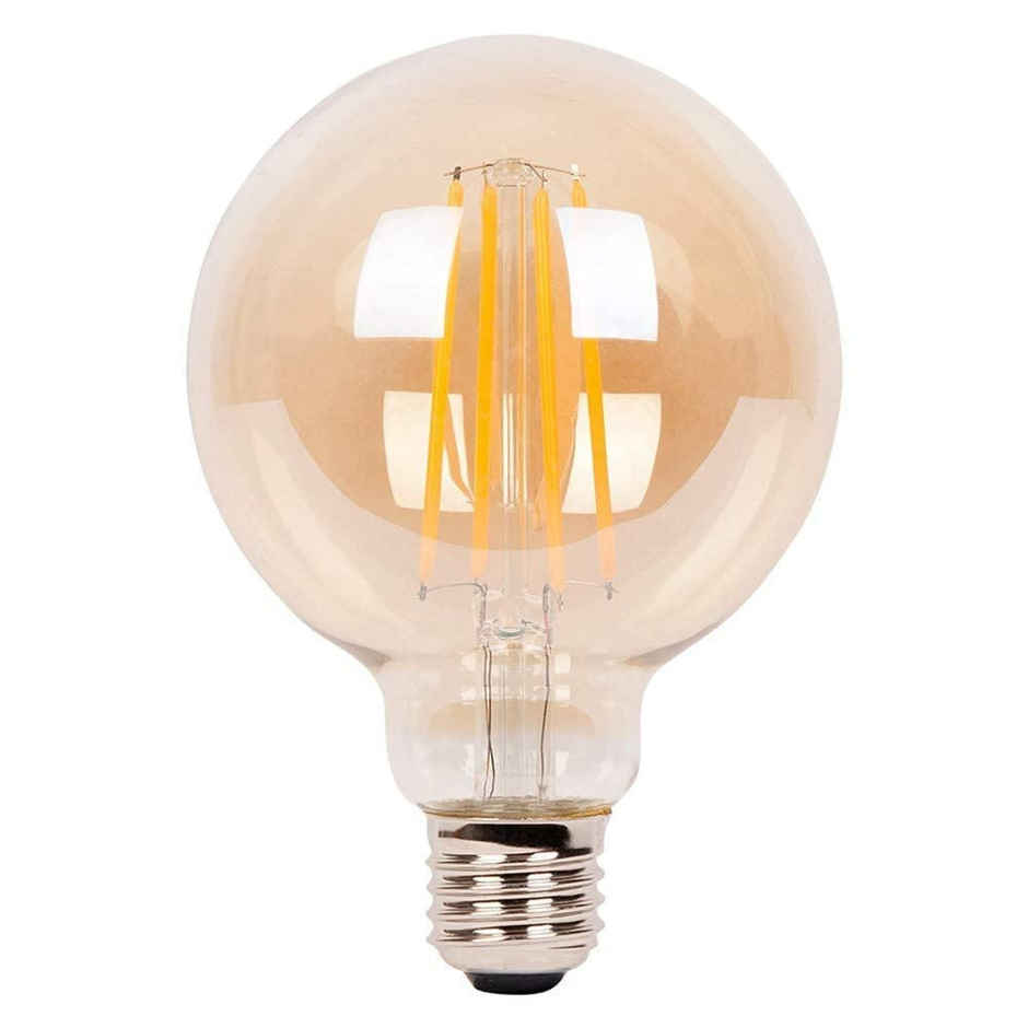 Desidiya Edison Tungsten Filament G80 4 W Led Bulb (Warm White) | E27 Base Holder
