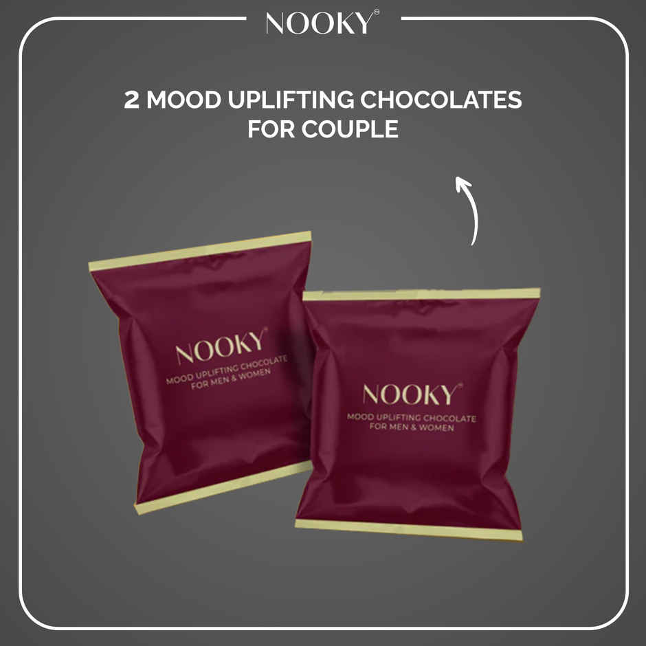 Nooky Connect (3 In 1)| Condoms, Chocolate & Mood Card