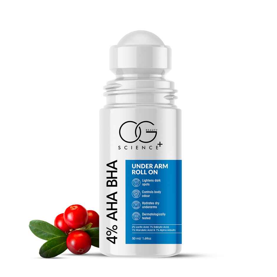 OG Beauty Science+ 4% Aha Bha Under Arm Roll On