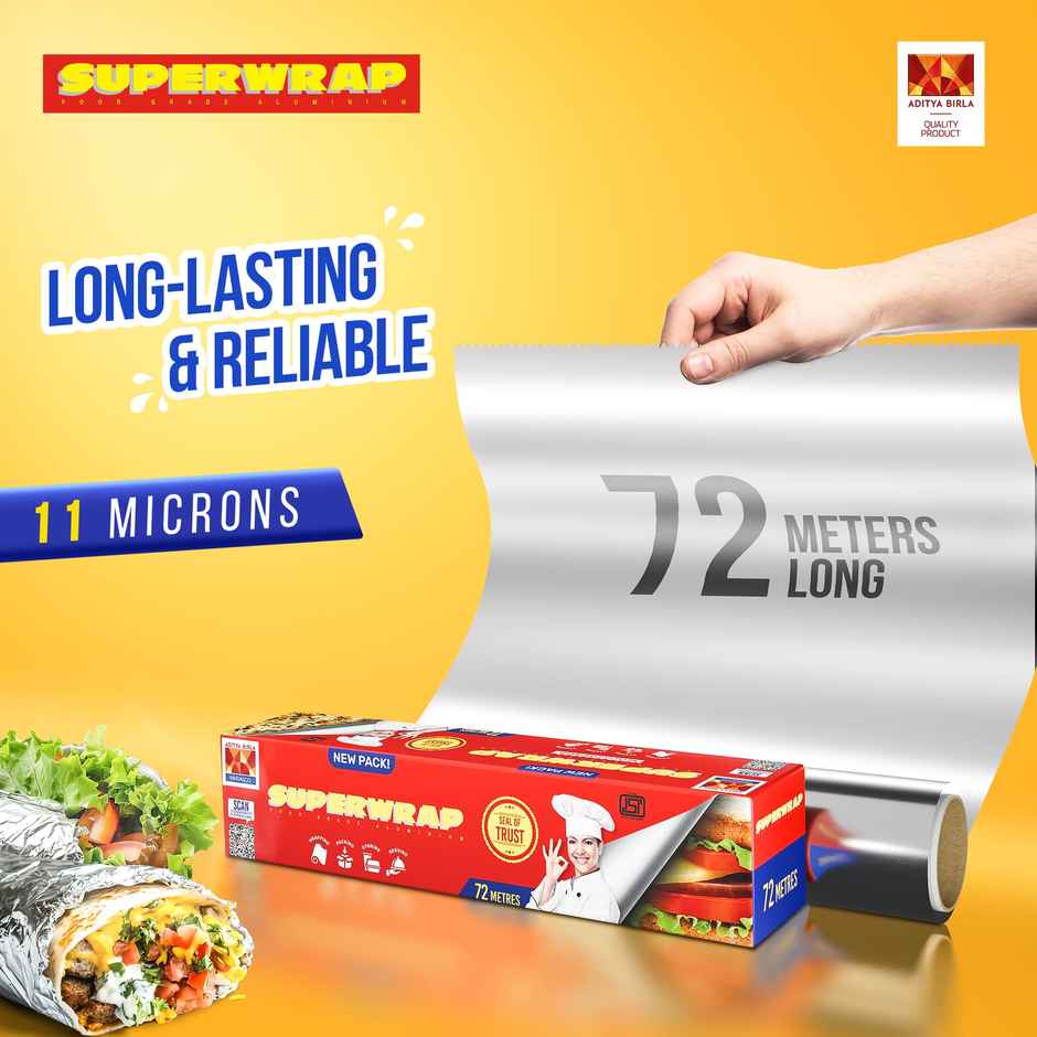 Superwrap Aluminium Foil (72 Meter)